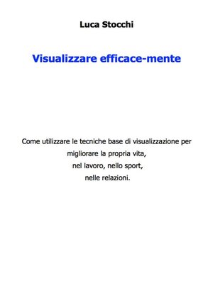 cover image of Visualizzare efficace-mente